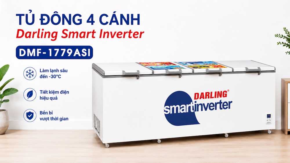 Tủ Đông Inverter DMF-1779ASI dung tích 2100 lít
