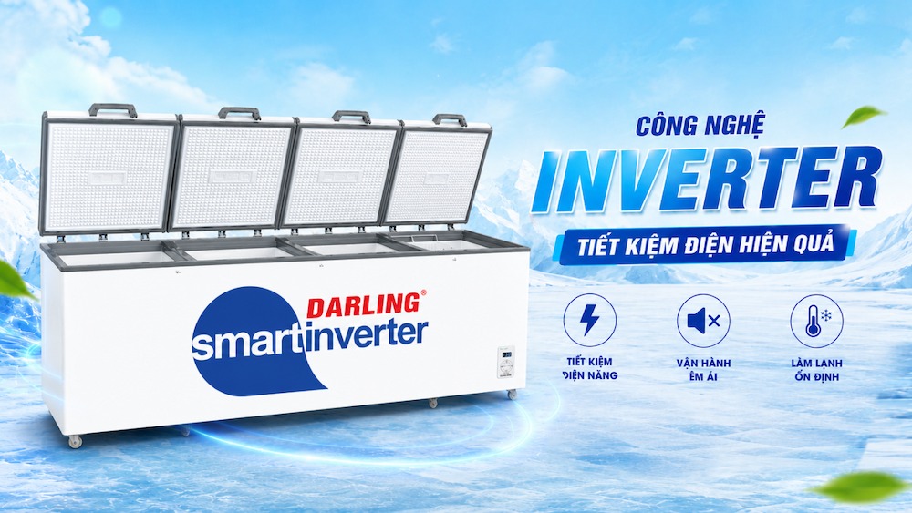 Tủ Đông Inverter DMF-1779ASI tiết kiệm 70% điện năng