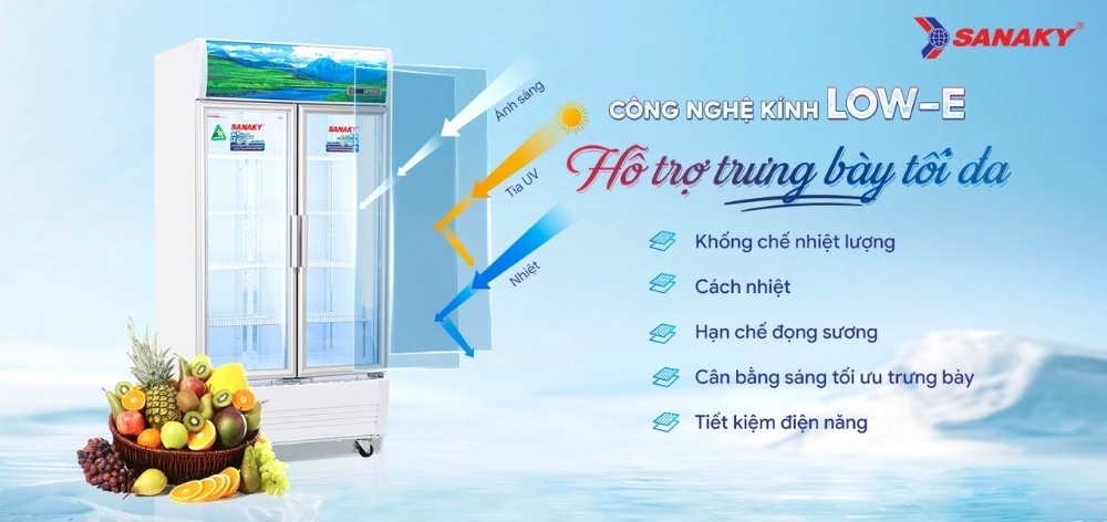 Tủ Mát 1100 Lít VH-1209HP3 hạn chế đọng sương