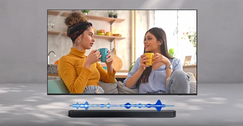 Công nghệ Adaptive Sound tối ưu âm thanh theo nội dung