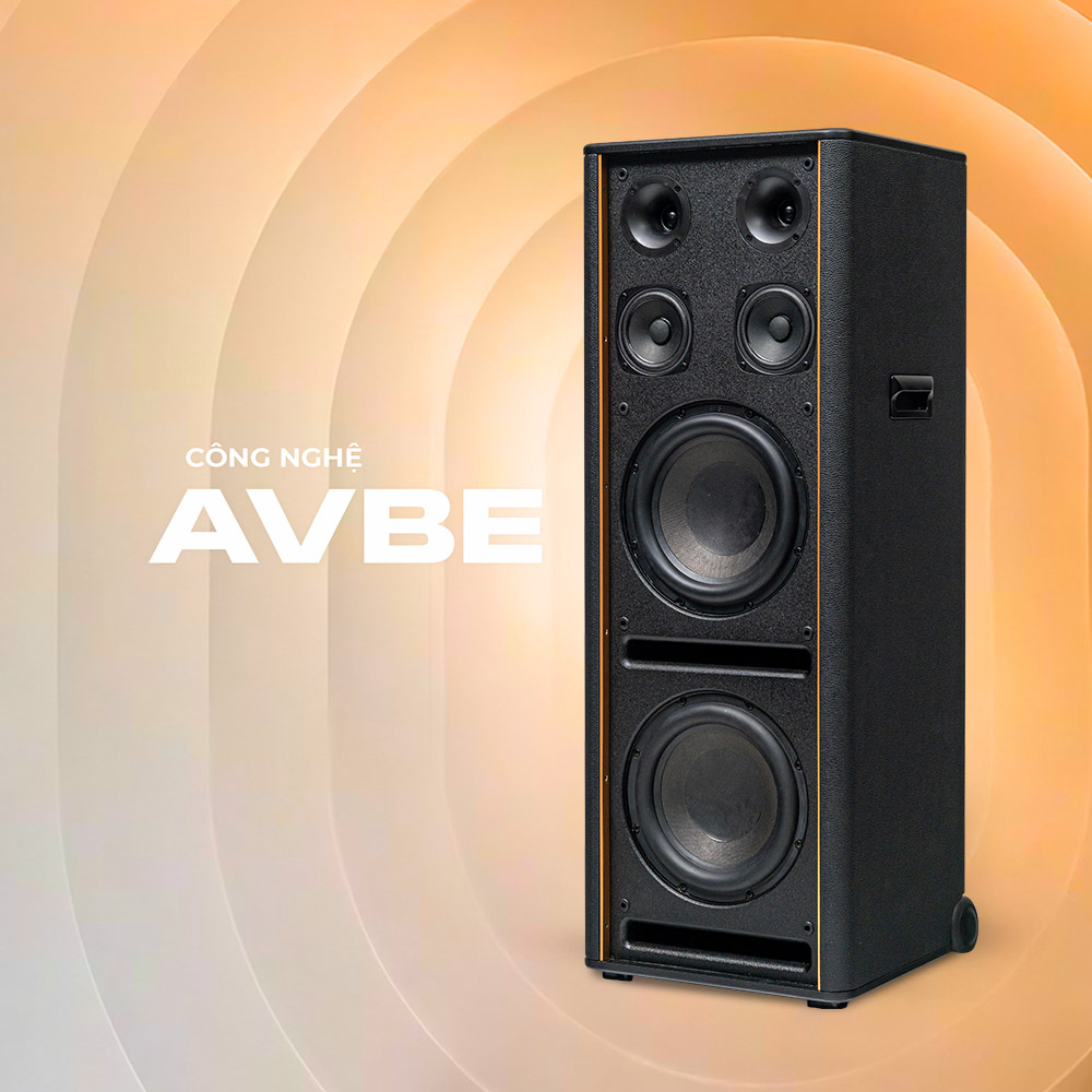 Công nghệ AVBE từ KADMA loa Karaoke di động KADMA KF990S