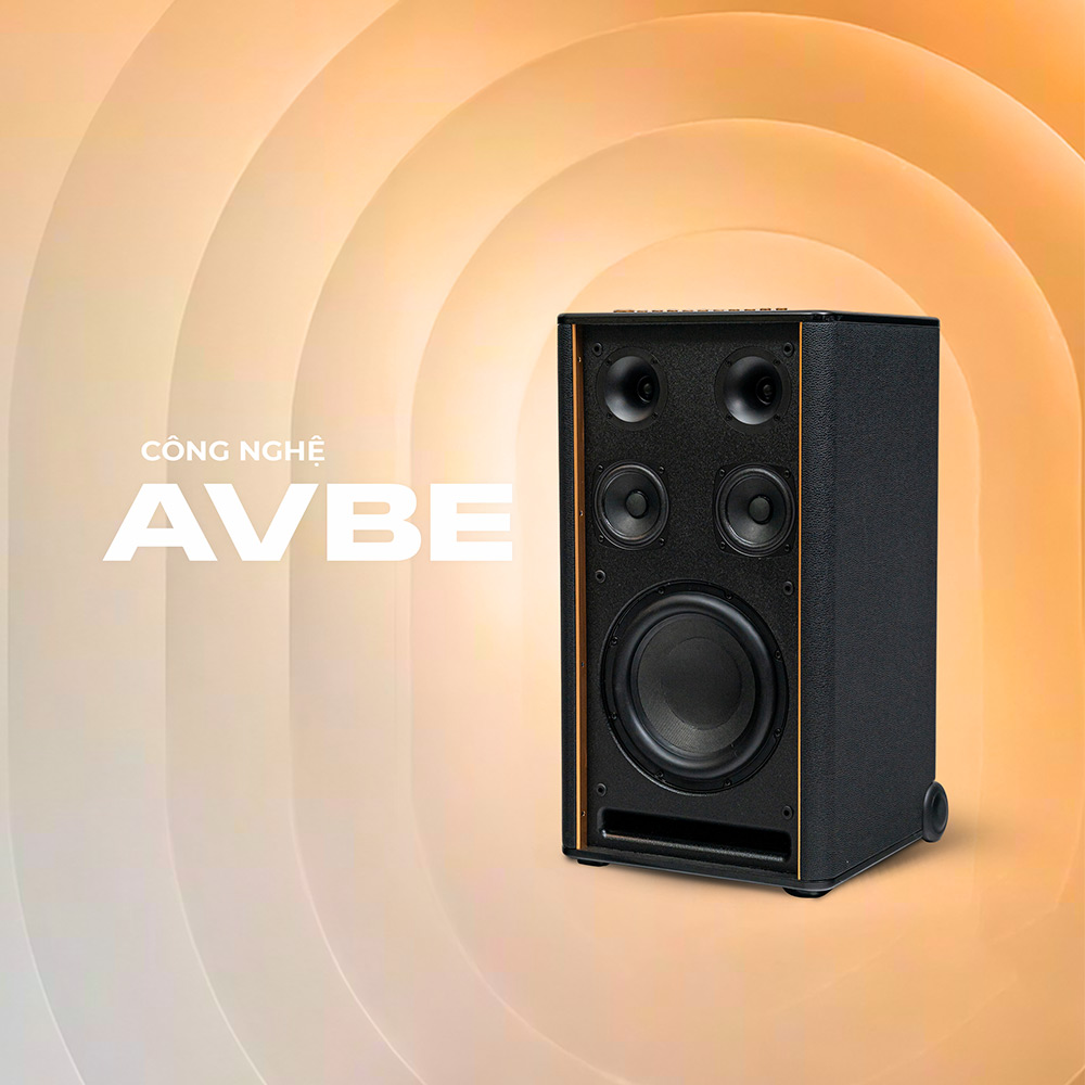 Công nghệ AVBE loa Karaoke di động KADMA KF950P