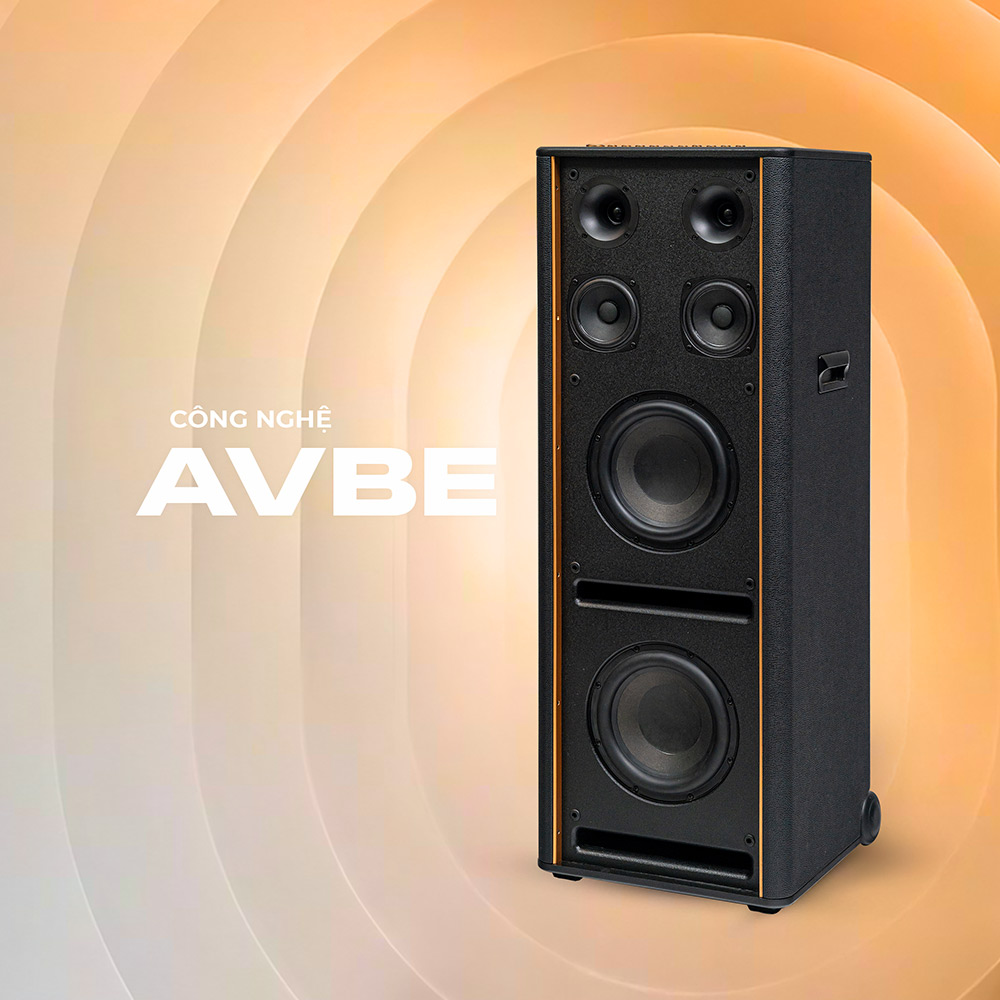 Công nghệ AVBE từ KADMA loa Karaoke di động KADMA KF990P