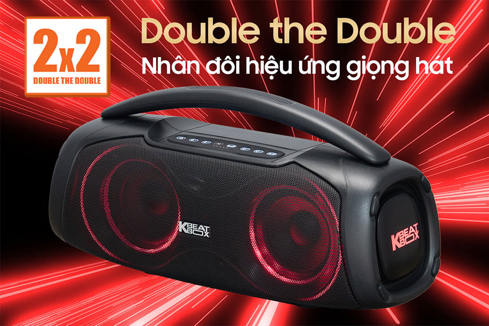 2x2 Double The Double loa Karaoke di động Acnos CHILL