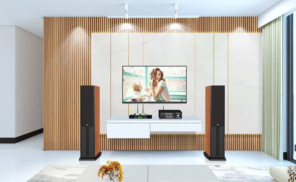 Ngoại hình sang trọng loa Paramax LX-3800