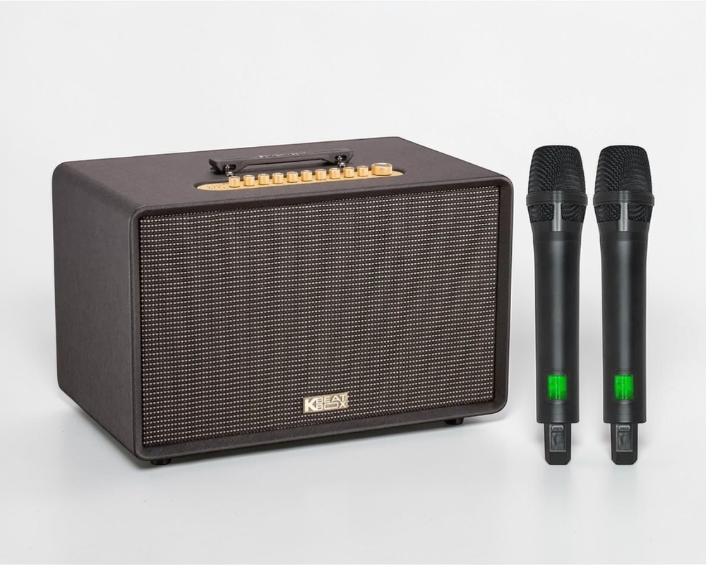 Thiết kế loa Karaoke di động Acnos Flac 36 ULTIMATE màu đen