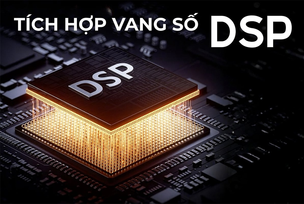 Vang số DSP loa Karaoke di động Acnos CHILL