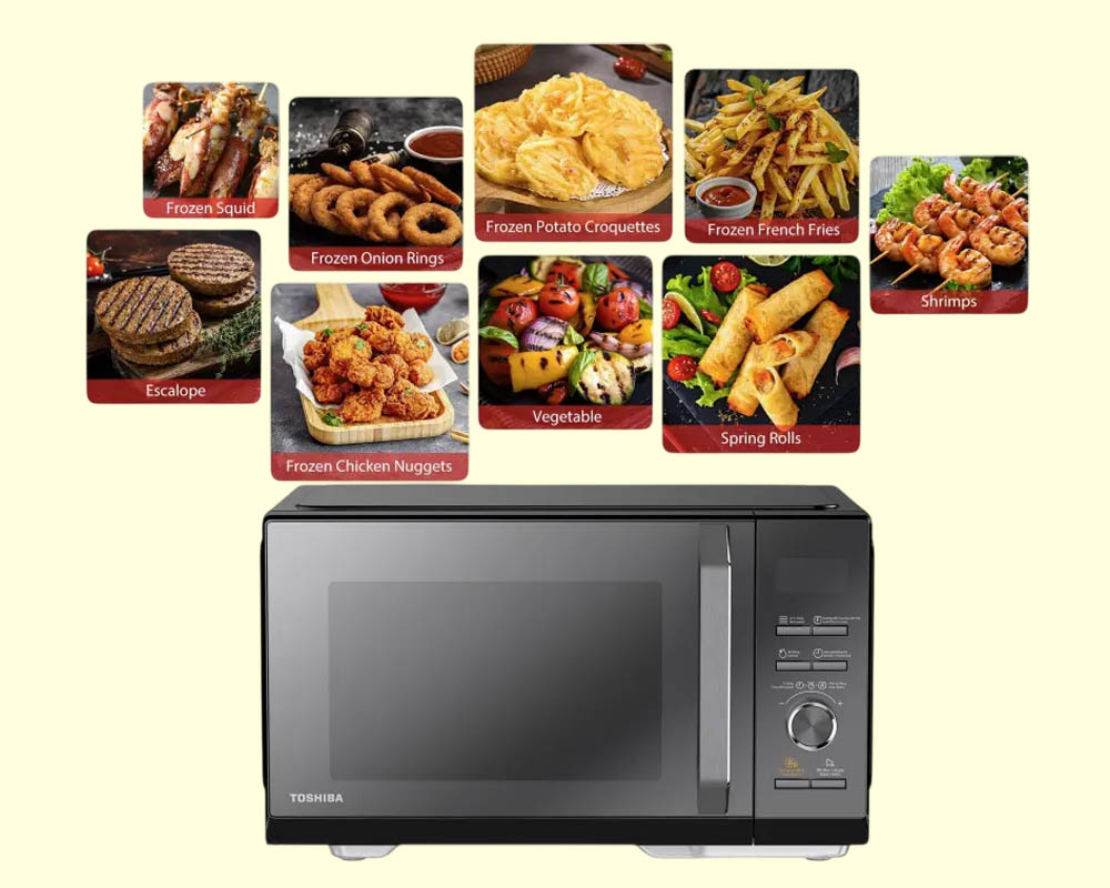 Toshiba MW3-AC27PE(BM)VN mang đến trải nghiệm nấu ăn dễ dàng