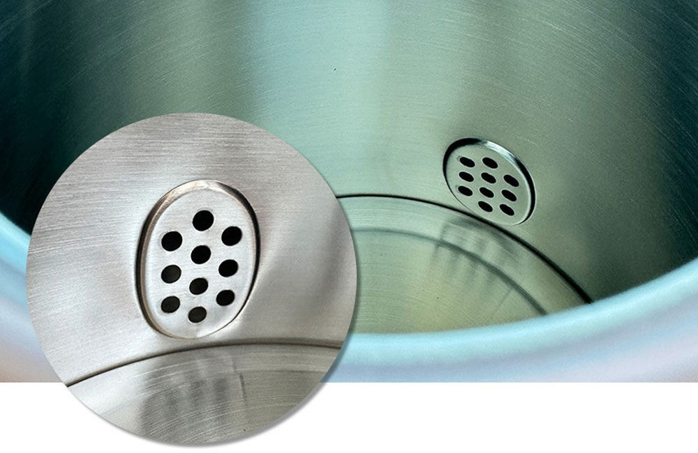 Lưới lọc tinh tế của Ấm Đun Siêu Tốc Jenniferoom JRK-KT0801OM