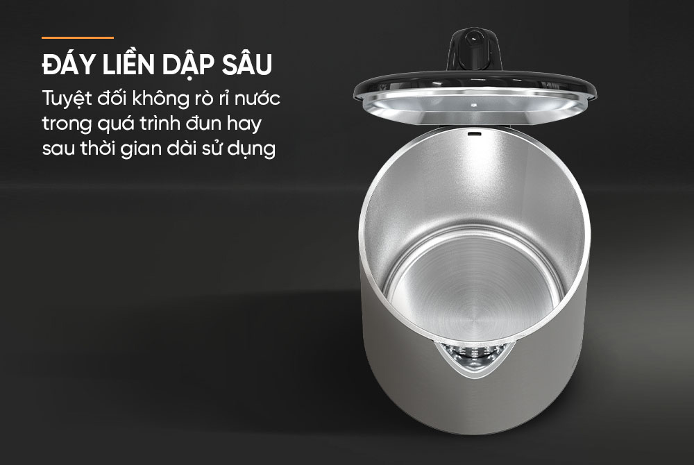 Ấm Siêu Tốc Inox 2 Lớp 2 Lít Sunhouse SHD1396