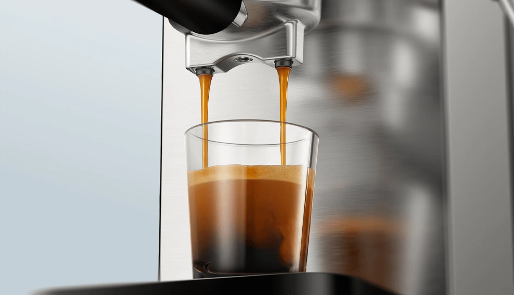 Xiaomi Semi-Automatic Espresso Machine EU có áp suất bơm 20Bar