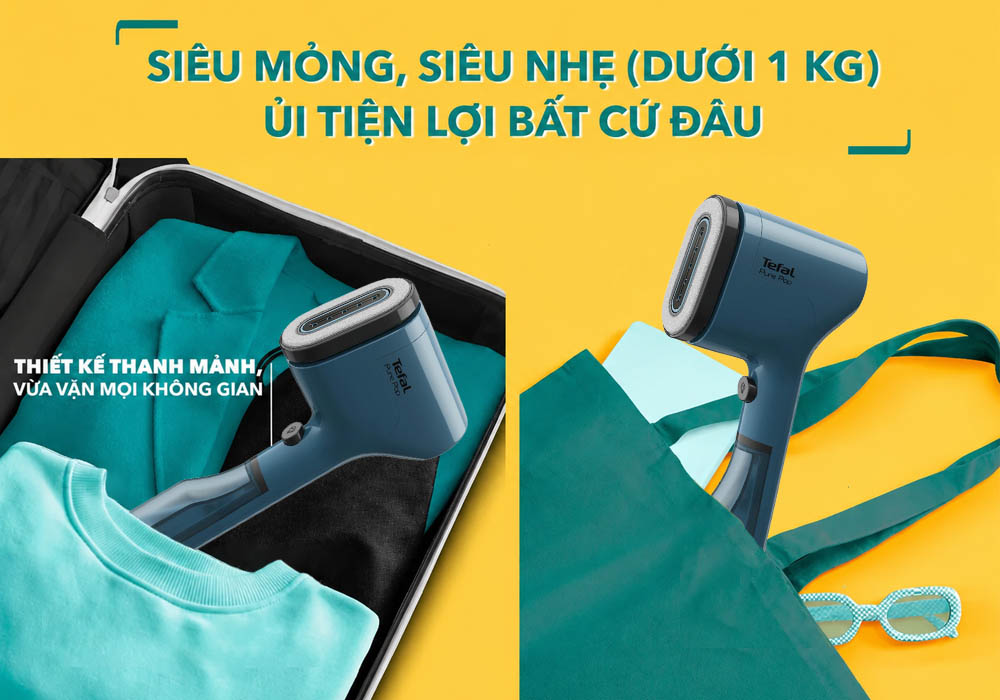 Bàn Ủi Hơi Nước Cầm Tay Pure Pop Tefal DT2020E1