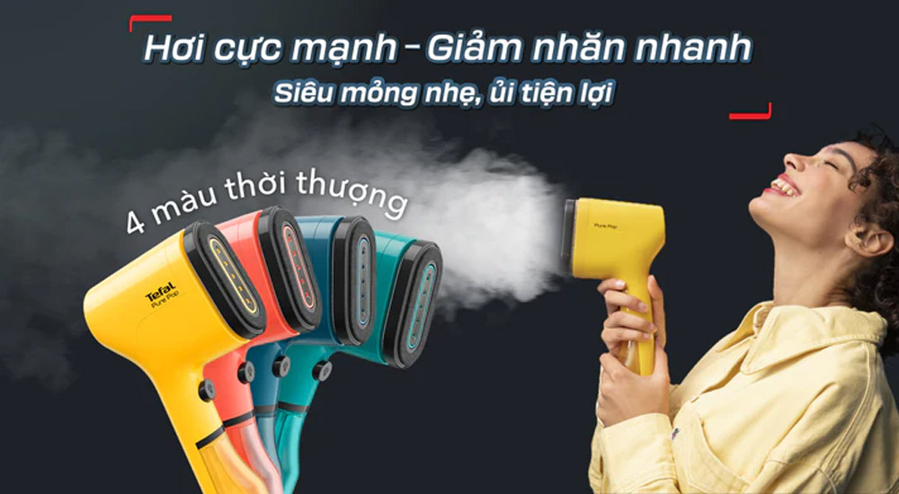 Bàn Ủi Hơi Nước Cầm Tay Pure Pop Tefal DT2024E1