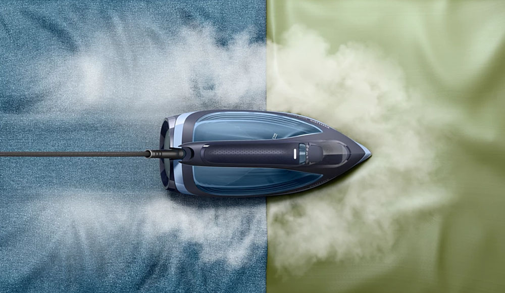 Bàn Ủi Hơi Nước Philips DST6120/20 trang bị mặt đế SteamGlide Plus 