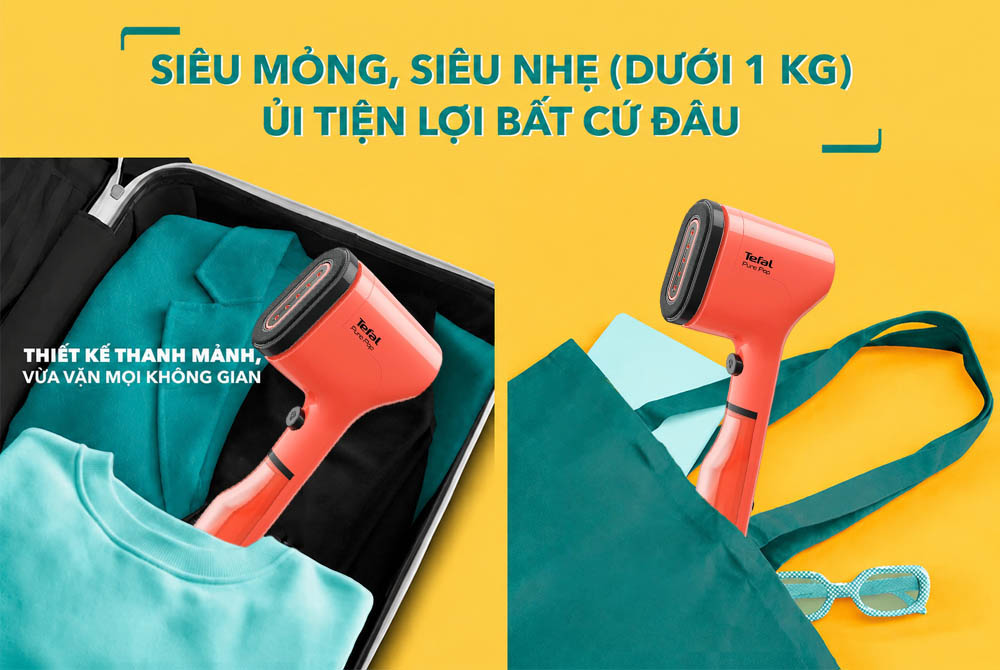 Bàn Ủi Hơi Nước Cầm Tay Pure Pop Tefal DT2022E1