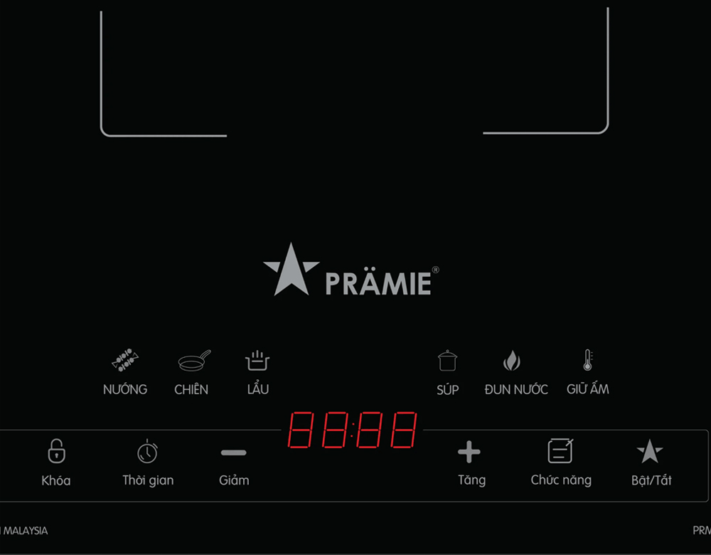Bảng điều khiển cảm ứng siêu nhạy, thao tác nhanh, nhẹ tay