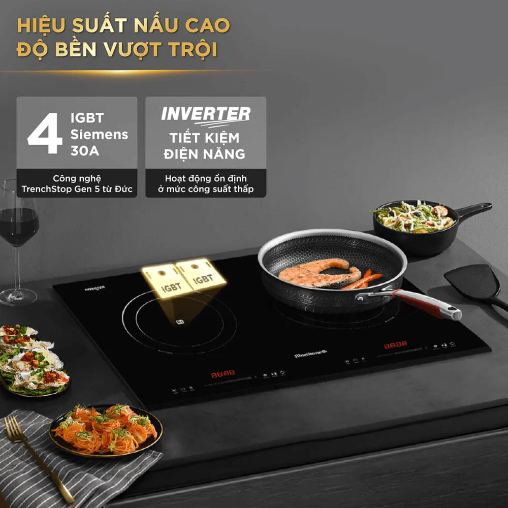 Mạch bảo vệ IGBT kiểm soát nhiệt hiệu quả, bảo vệ linh kiện bên trong