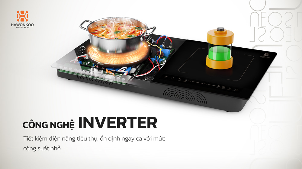 Công nghệ Inverter với khả năng điều chỉnh công suất linh hoạt