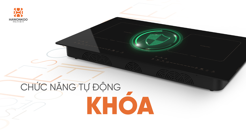 Chức năng khóa an toàn phù hợp cho gia đình có trẻ nhỏ