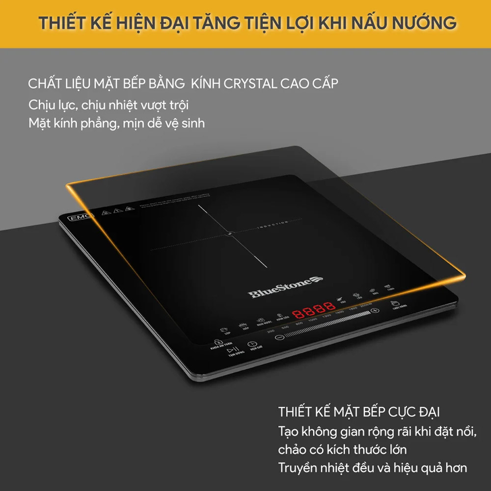 Mặt kính Crystal có khả năng chịu lực chịu nhiệt tốt