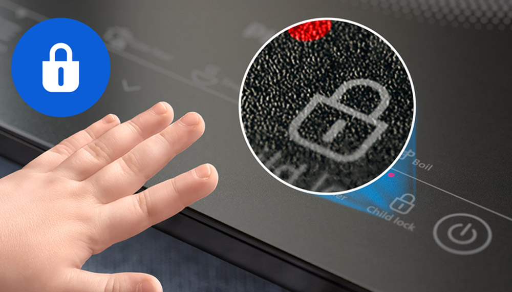 Tính năng khóa bảng điều khiển ngăn ngừa thao tác nhầm