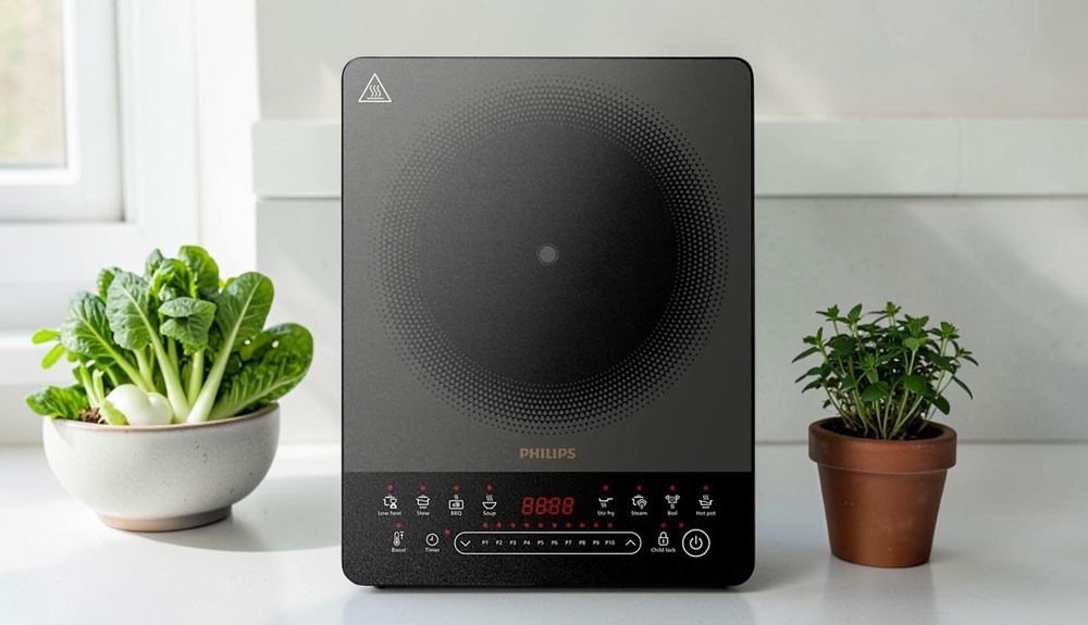 Mặt kính Ceramic bền đẹp, chống trầy xước tốt