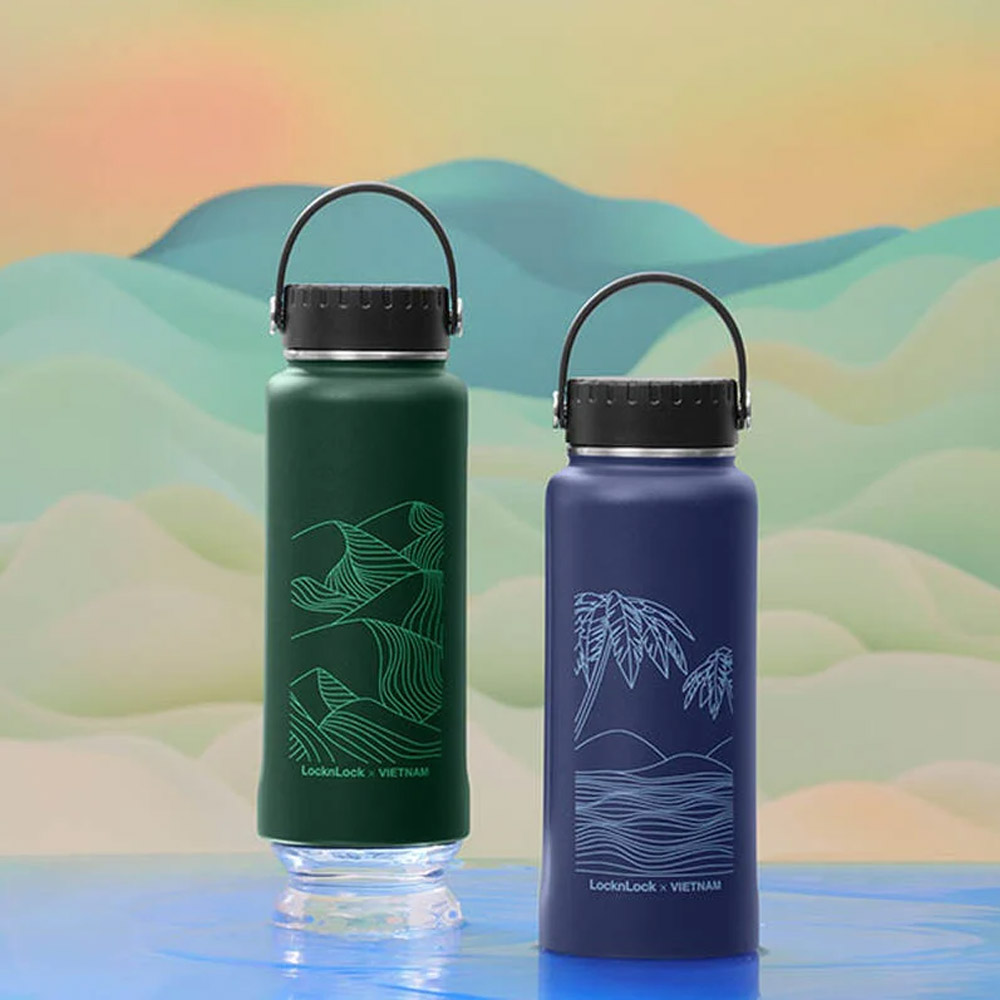 LocknLock Riga Tumbler Phiên Bản Việt Nam LHC4160DGRN