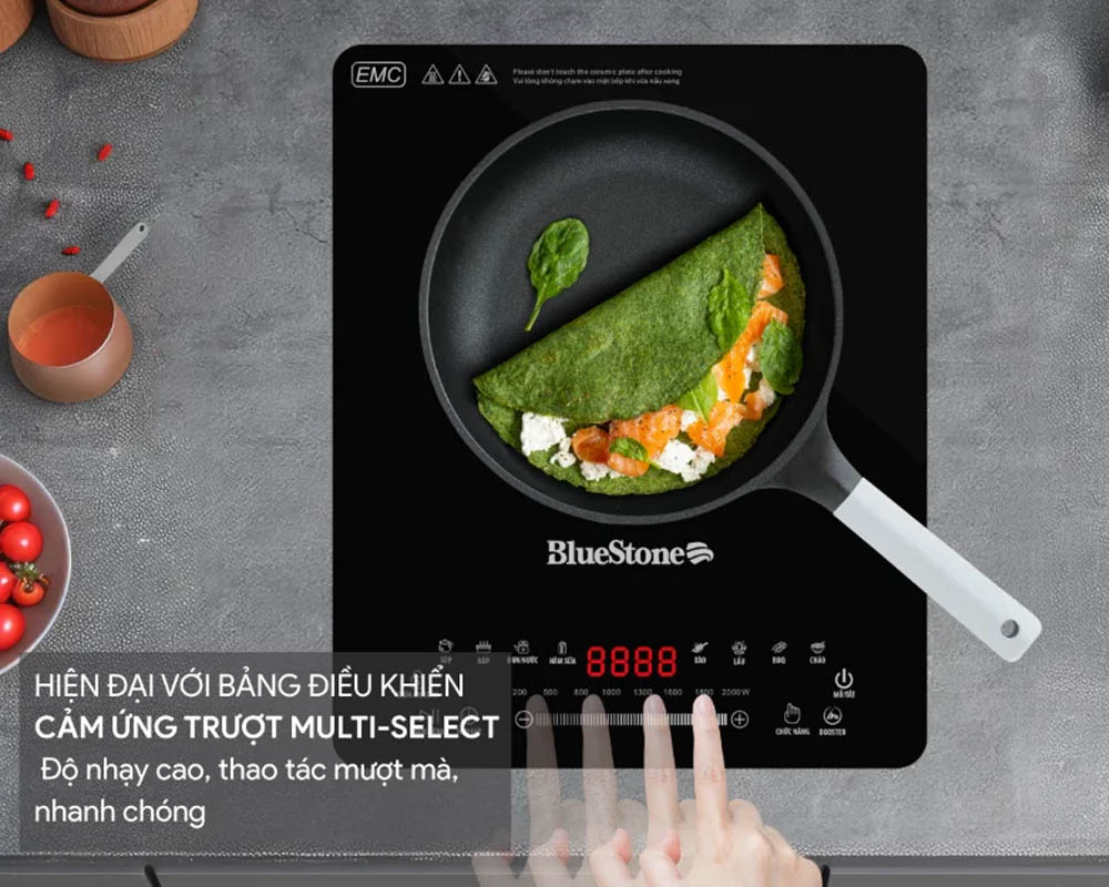 Điều khiển cảm ứng trượt Multi-select với độ nhạy cao, thao tác mượt mà