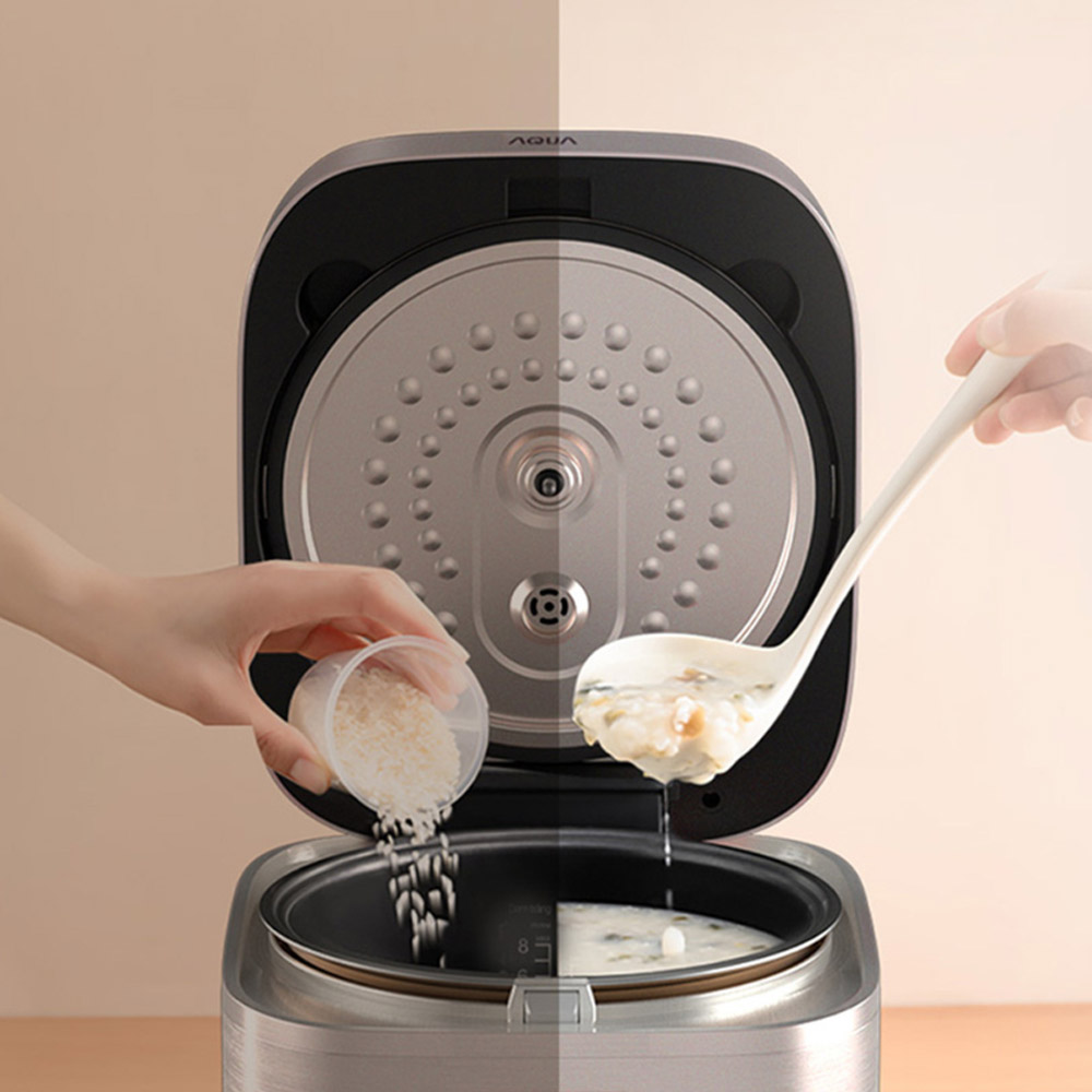 Nồi Cơm Điện Tử Aqua AQS-RBC401R(N)-VN trang bị chế độ hẹn giờ 24 tiếng