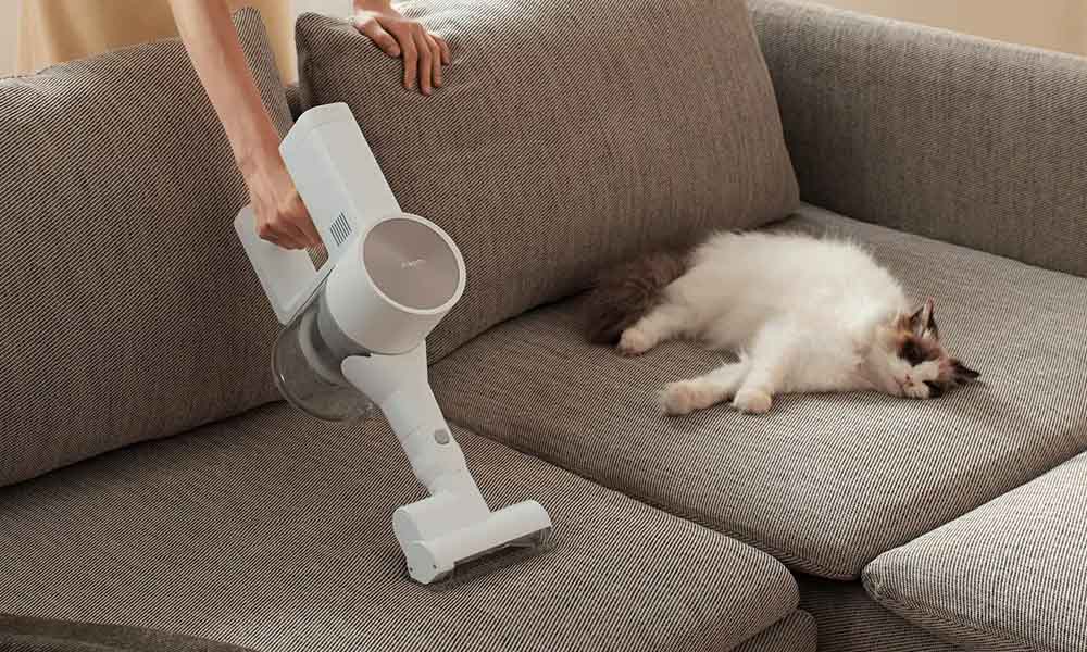 Chổi điện mini của Xiaomi Vacuum Cleaner G20 có tốc độ 1500 vòng/phút