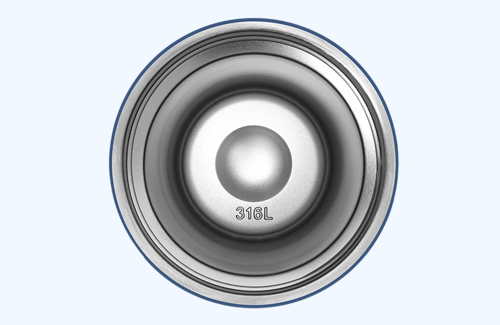 Cốc Giữ Nhiệt Inox 316 Elmich EL8308NB làm từ chất liệu cao cấp