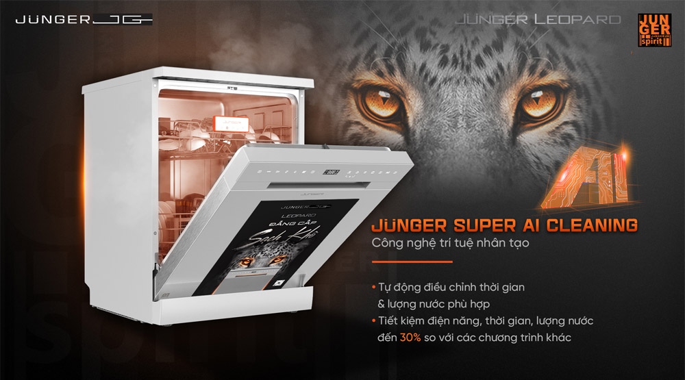 Công nghệ Junger Super AI Cleaning