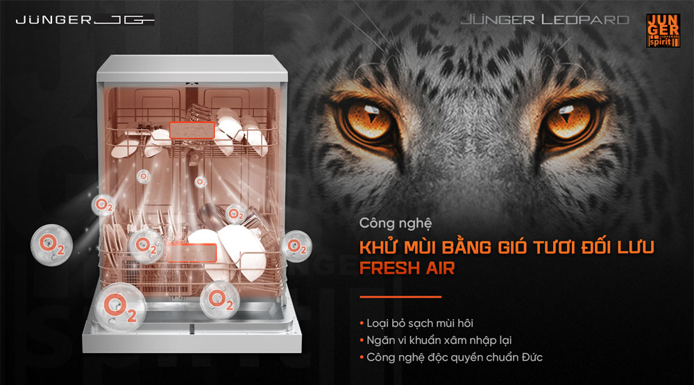 Công nghệ khử mùi Fresh Air