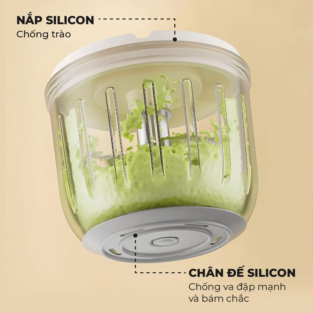 Máy Xay Thịt Magic Eco AC-13 200W tích hợp nhiều tính năng an toàn