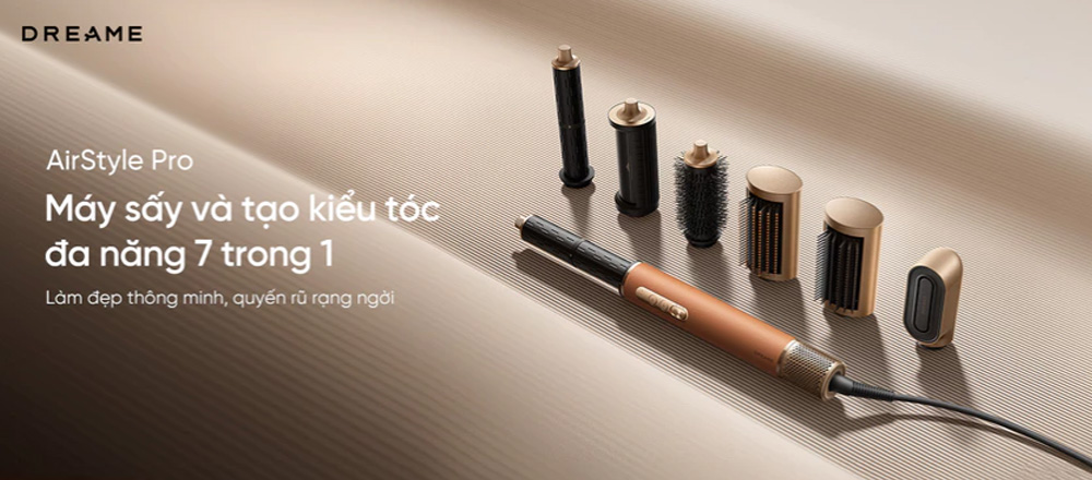 Dreame AirStyle Pro AMF18A đáp ứng đa dạng nhu cầu sử dụng