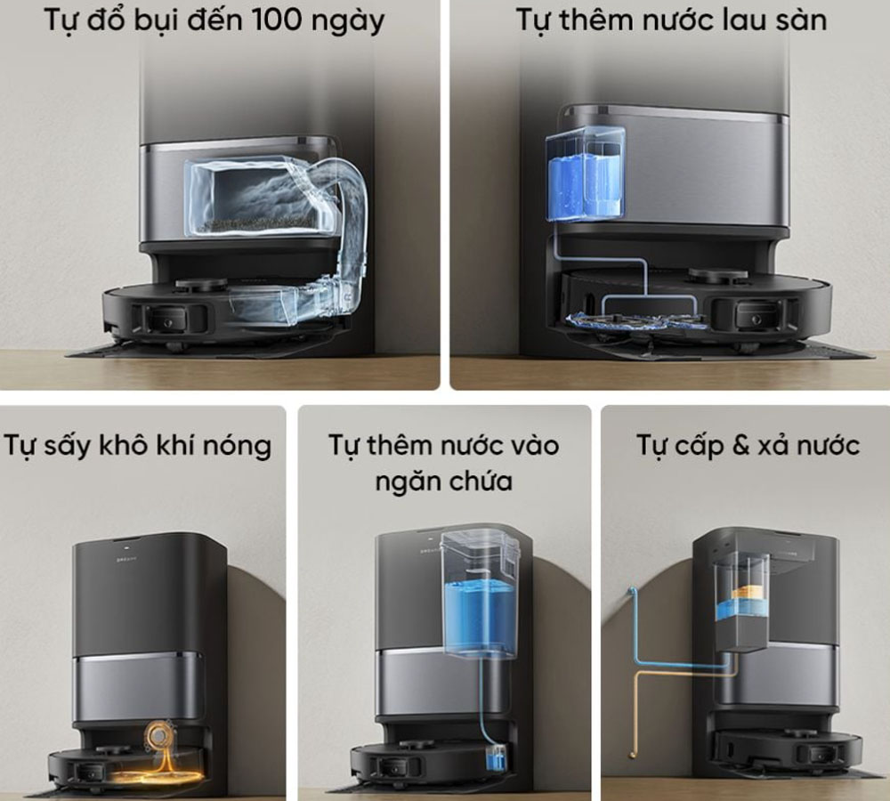 Trạm sạc của Dreame L10s Ultra Gen 3