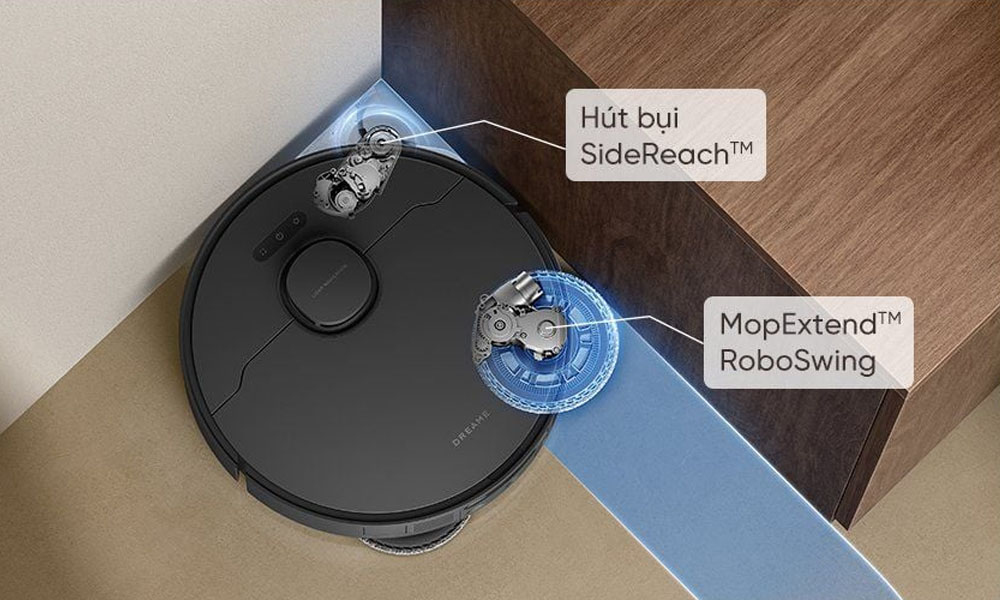 Dreame L10s Ultra Gen 3 có công nghệ SideReach™ và MopExtend™ RoboSwing