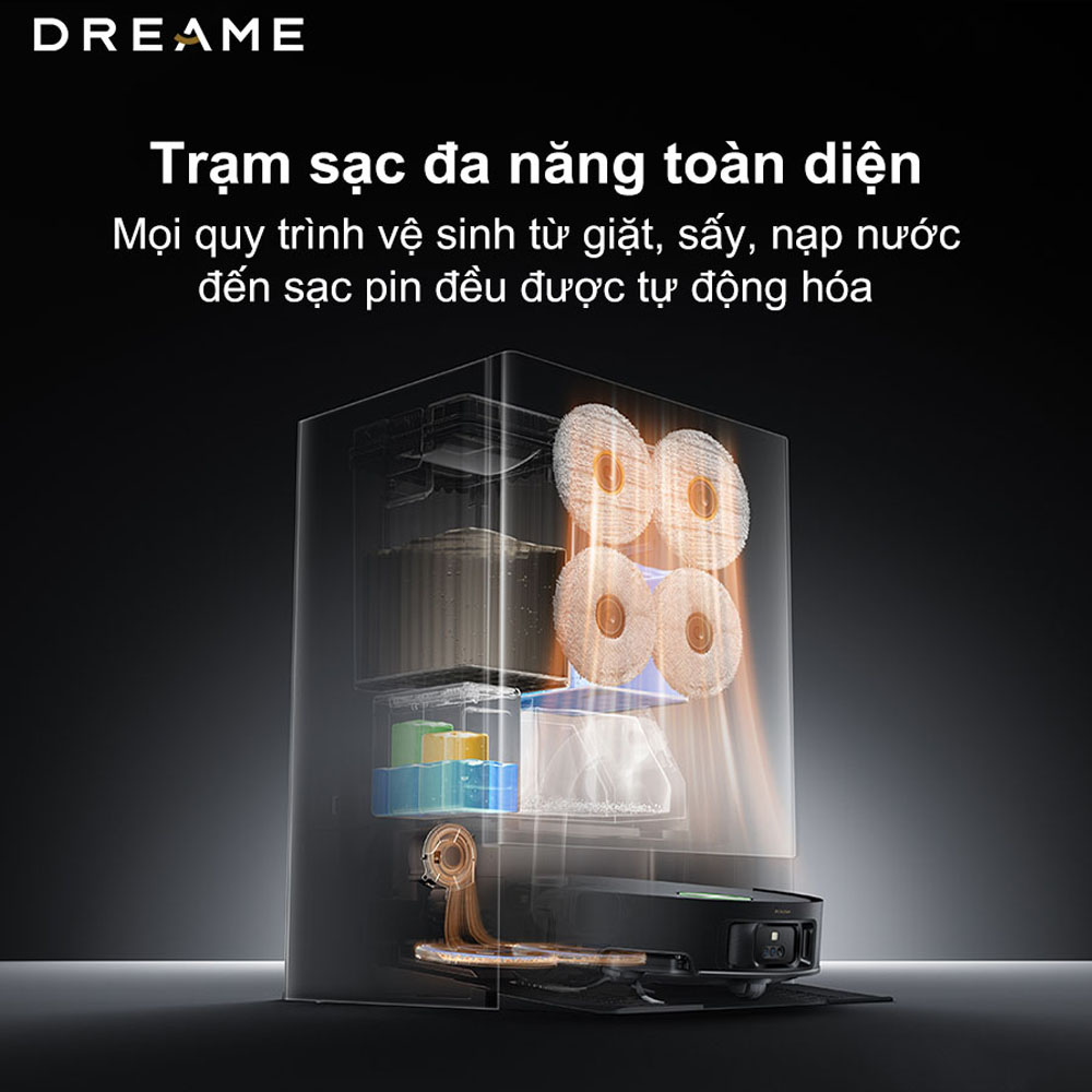Trạm sạc của Robot Hút Bụi Lau Nhà Thông Minh Dreame Matrix 10 Ultra