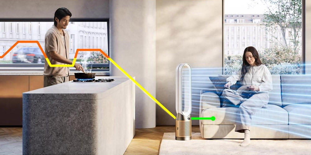 Dyson Purifier Cool PC2 De-NOx TP12 khử Formaldehyde hiệu quả