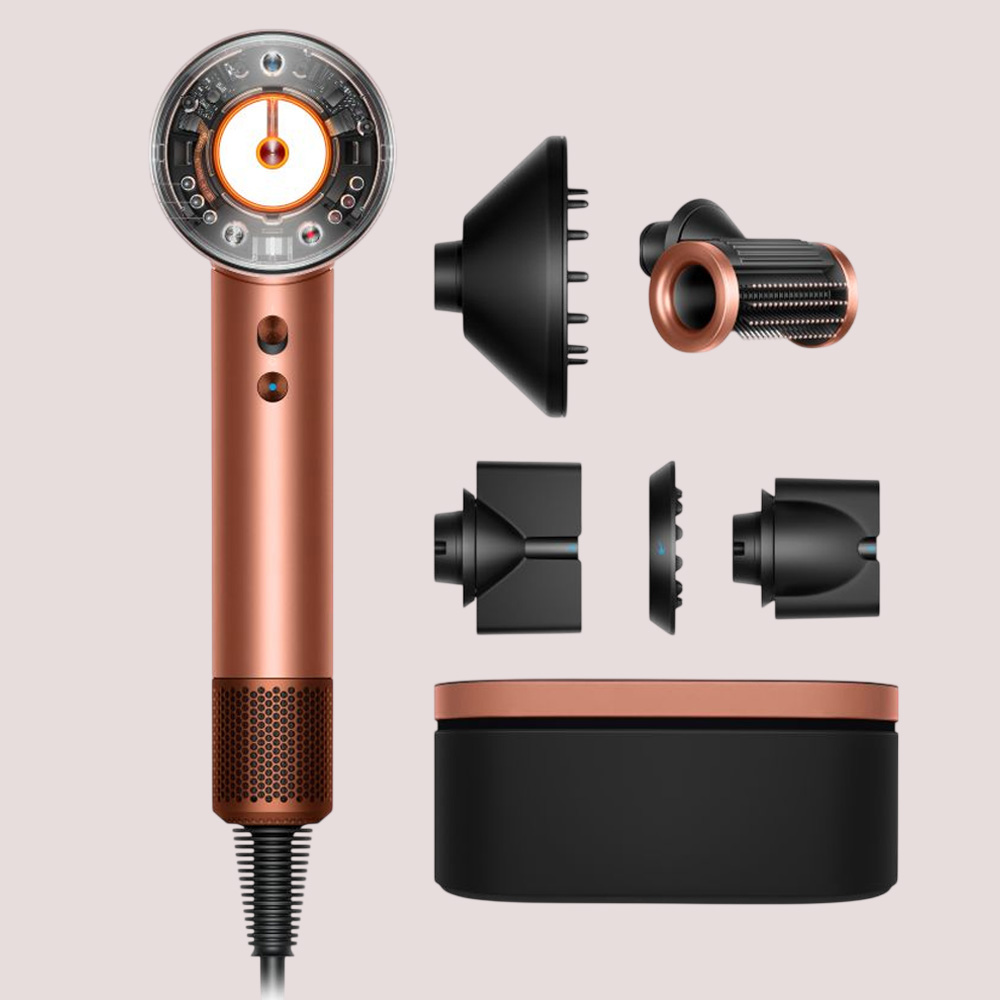 Dyson Supersonic Nural™ HD16 Amber Silk hỗ trợ tạo kiểu dễ dàng