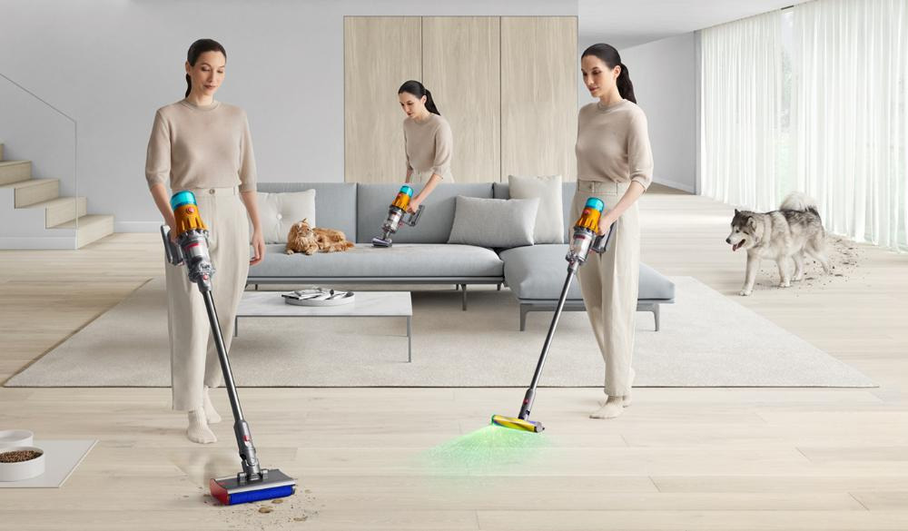 Đầu hút Fluffy Optic™ của Dyson V12s Detect Slim Submarine™ Complete