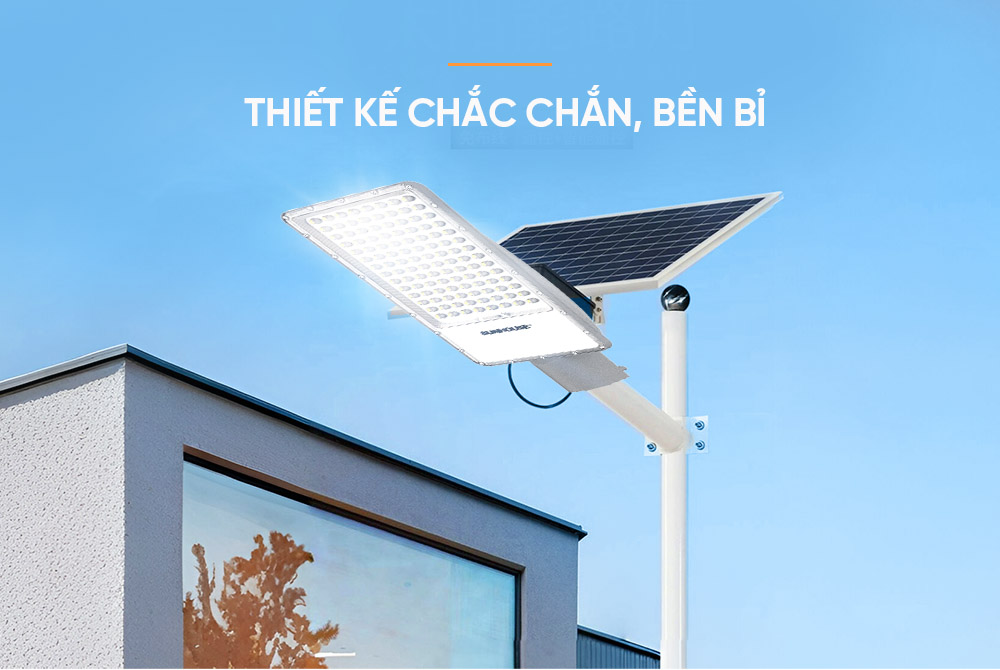 Eco Sunhouse SHE-LECRTSE01.300W có thân đèn làm từ nhựa ABS