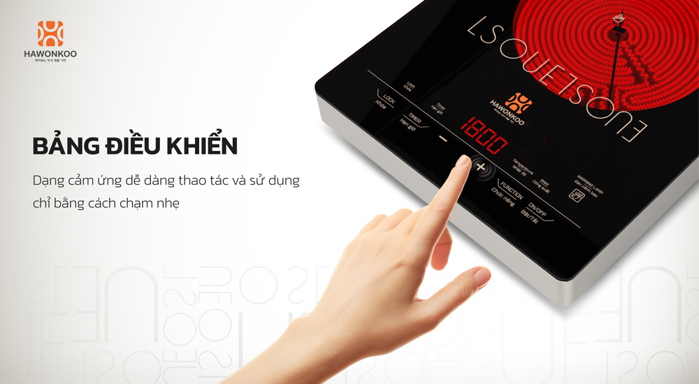 Điều khiển cảm ứng Direct Control hiện đại, nhanh nhạy 