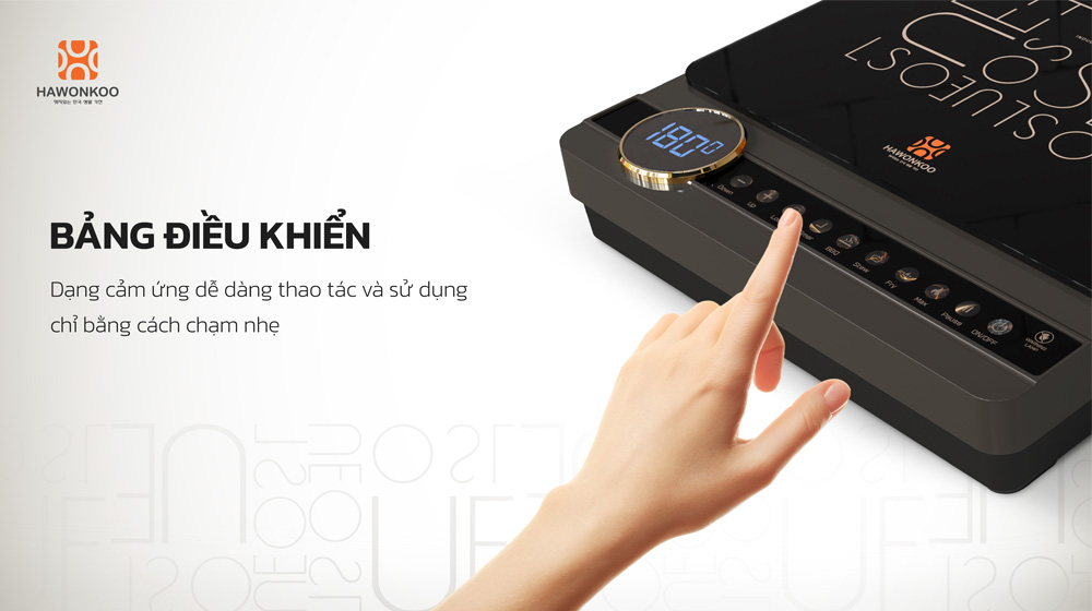 Bảng điều khiển cảm ứng Direct Control hiện đại