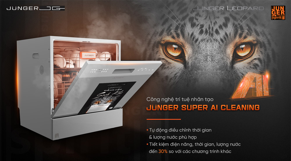 Công nghệ Junger Super AI Cleaning