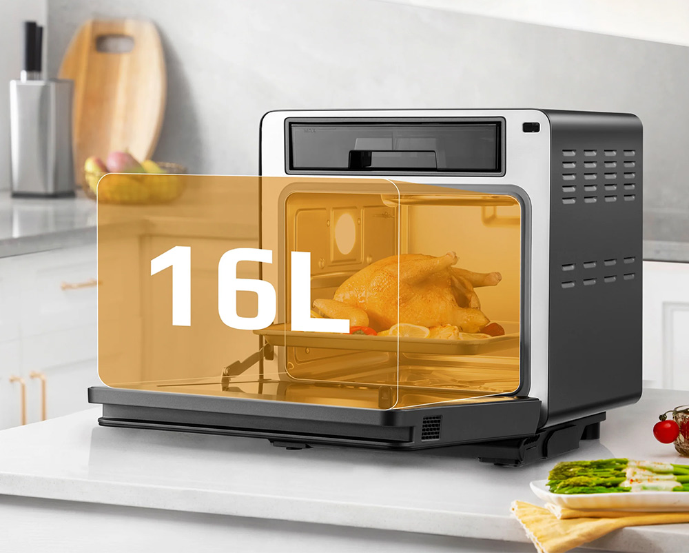Khoang nồi 16 lít nồi chiên hơi nước OLIVO SF1600