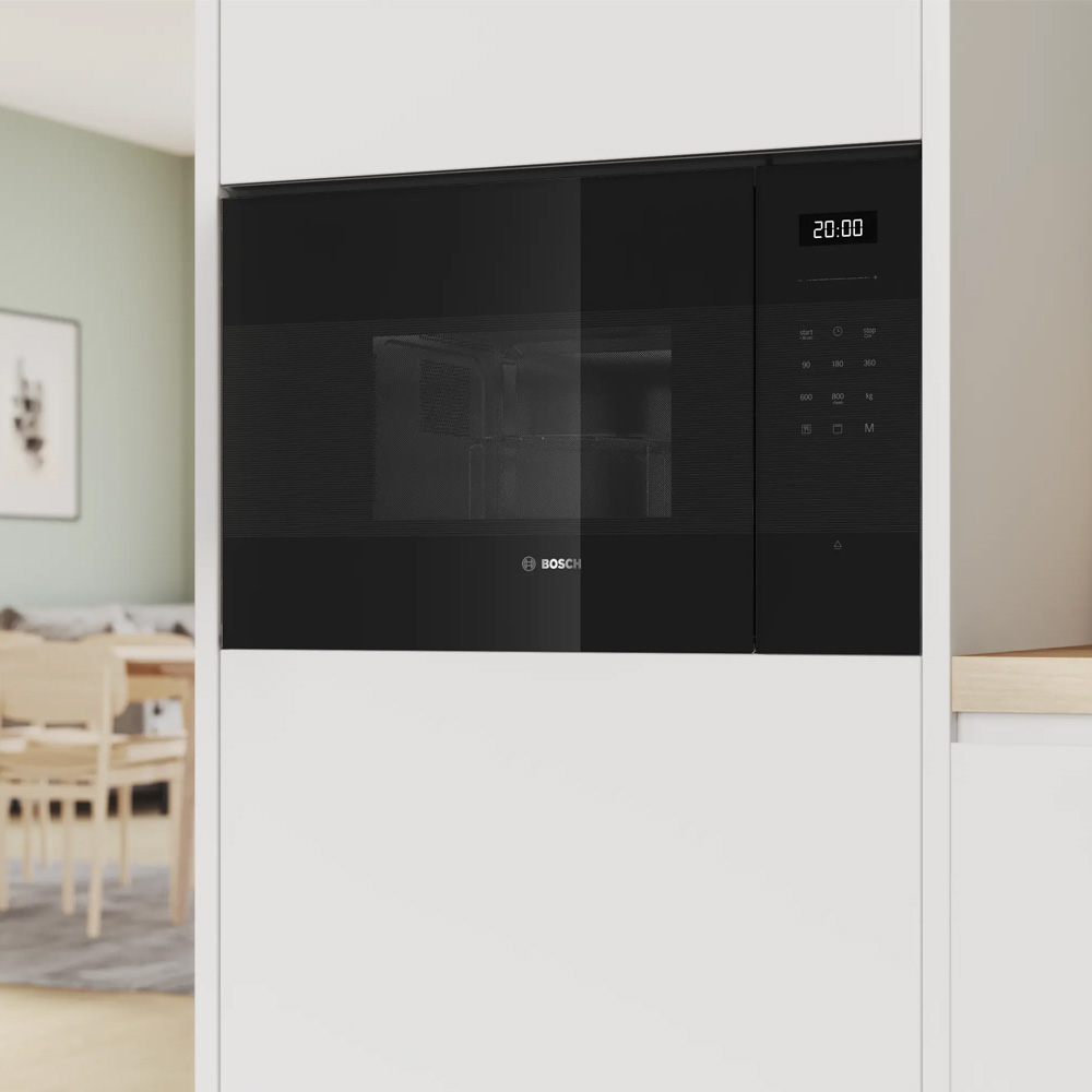 Lò Vi Sóng Có Nướng Bosch BEL524MB2 có kiểu dáng hiện đại 