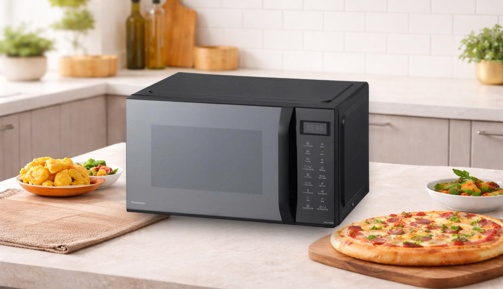 Panasonic NN-CT56RBYUE có kiểu dáng hiện đại 