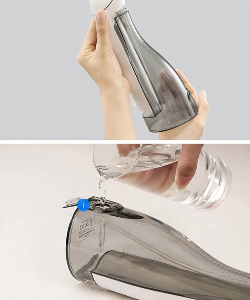 Lock&Lock Jumbo Oral Irrigator ENR166GRY có bình chứa dễ tháo rời