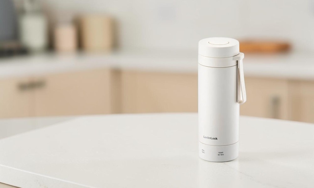 LocknLock Heating Tumbler EJC723IVY đa dạng cấp độ giữ ấm